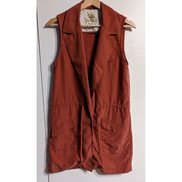 ✨SALE✨Anthropologie Elevenses | 'Old Town' Vest - Picture 2 of 8